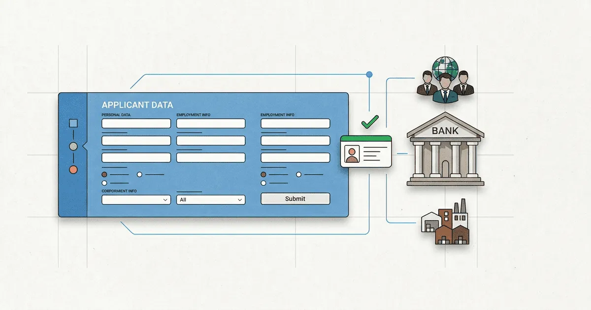 Digital Lending business KYC onboarding form